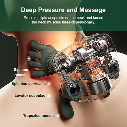 Massage Master for Shoulder Electric Cordless Shoulder Back Muscle Relaxation Massager Home Spa Experience