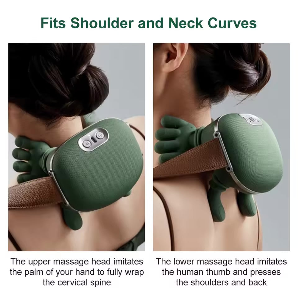 Massage Master for Shoulder Electric Cordless Shoulder Back Muscle Relaxation Massager Home Spa Experience