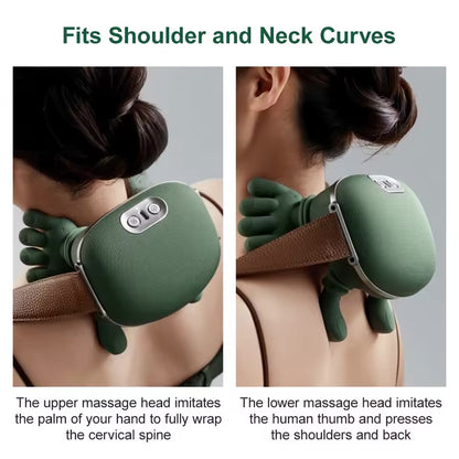 Massage Master for Shoulder Electric Cordless Shoulder Back Muscle Relaxation Massager Home Spa Experience