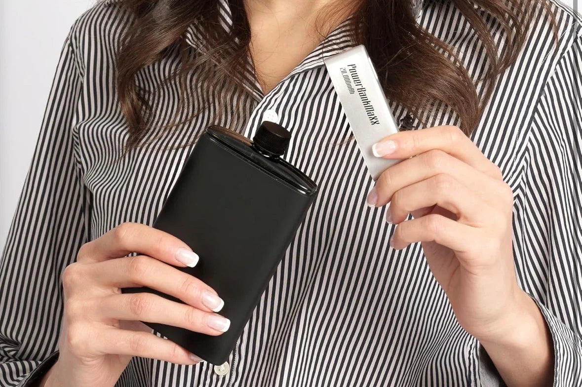 Hidden PowerBank Flask (235ml)